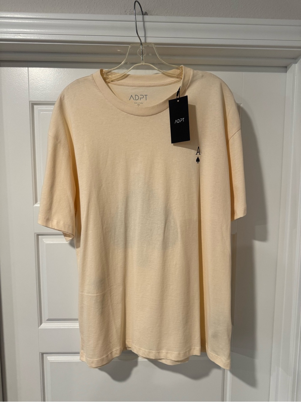 ADPT Ace of Spade Short-Sleeve Crew T-Shirt